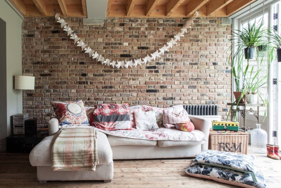 Спальня в рустикальном стиле