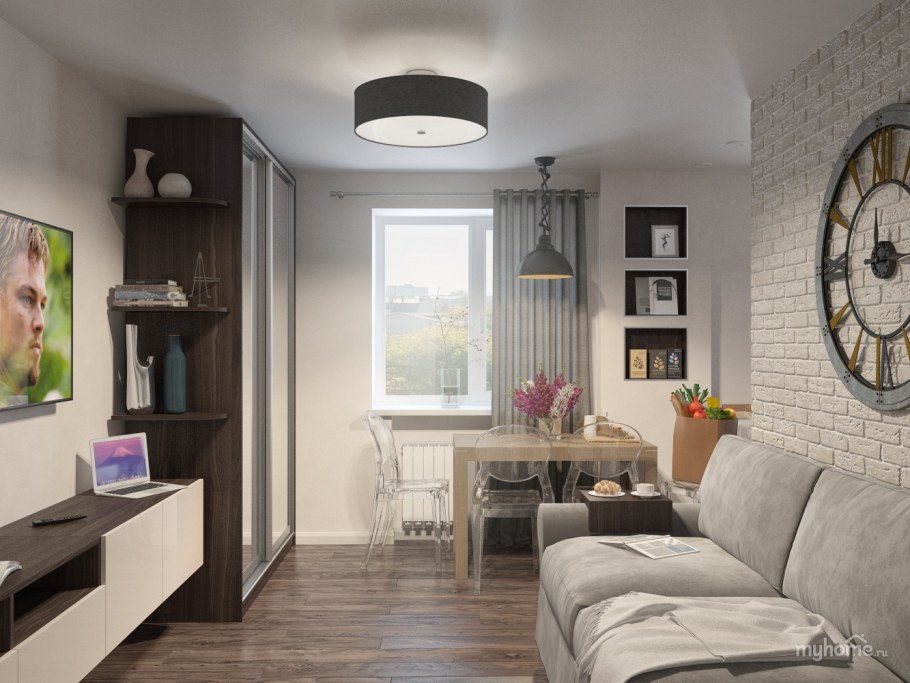 Дизайн интерьера квартиры малогабаритной