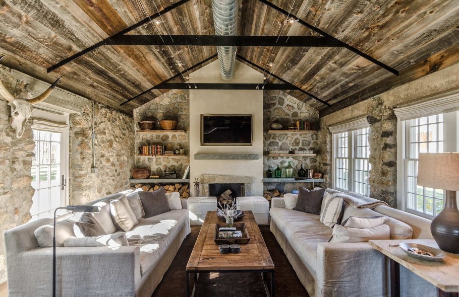 Интерьер Шале фармхаус
