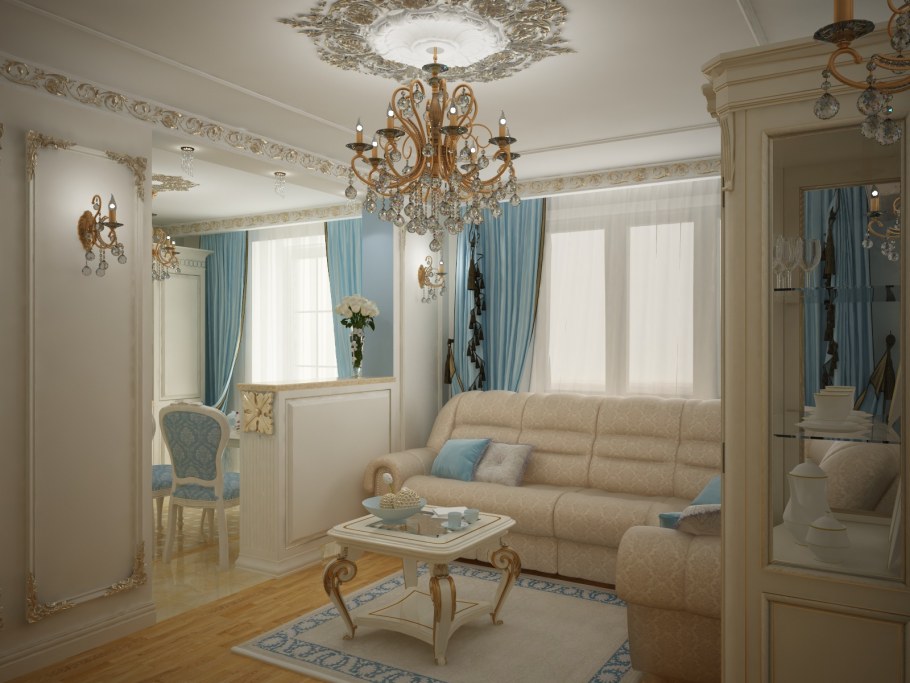 Дизайнерский интерьер 2 комнатной квартиры