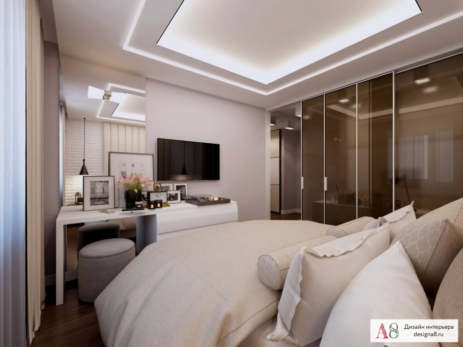 Гостиная в классическом стиле 30 кв