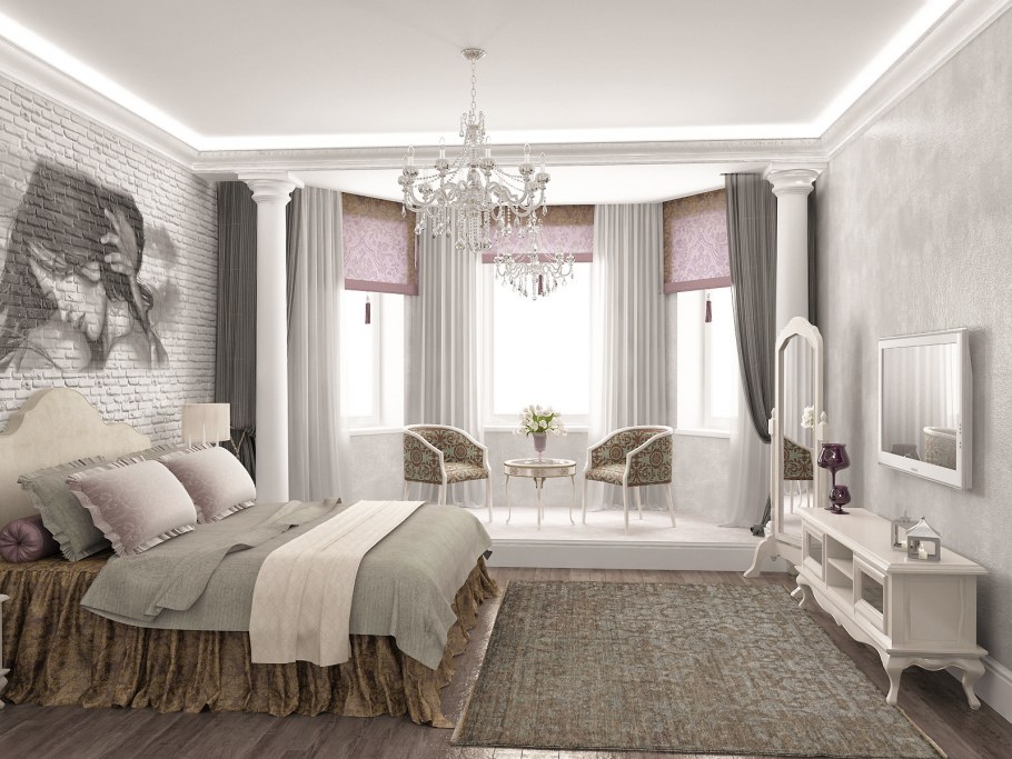 Красивые интерьеры четырехкомнатных квартир