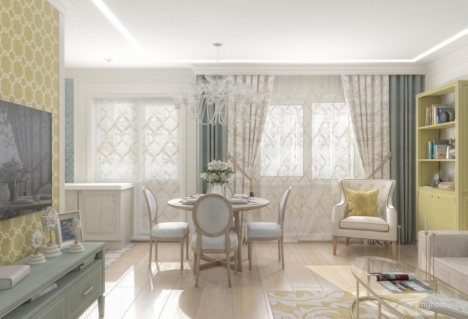 Студия 3d Max Неоклассика