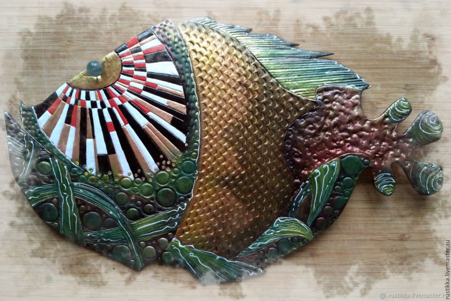 Настенное панно из гипса