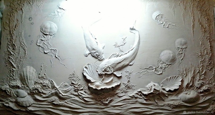 Гипсовое панно