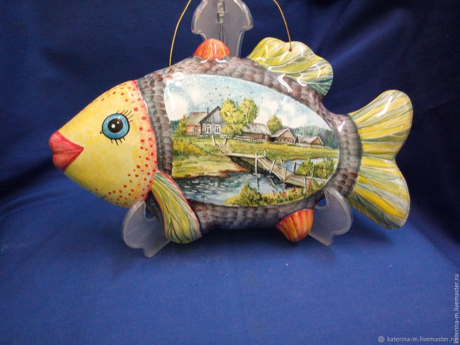 Настенное панно рыба