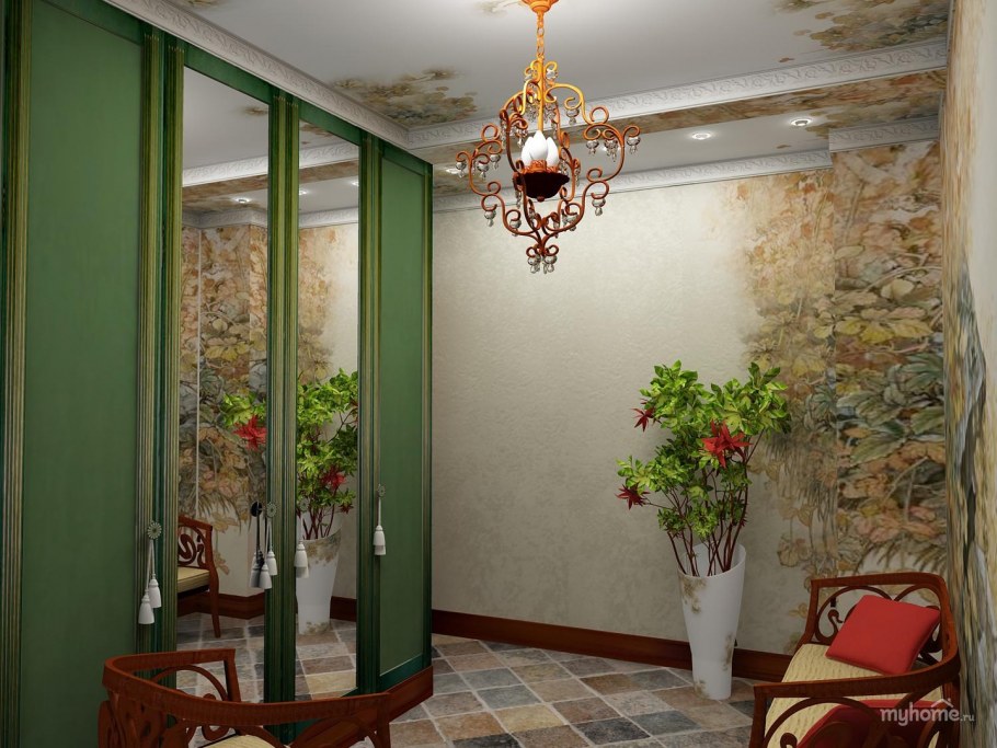 Цвет стен в прихожей