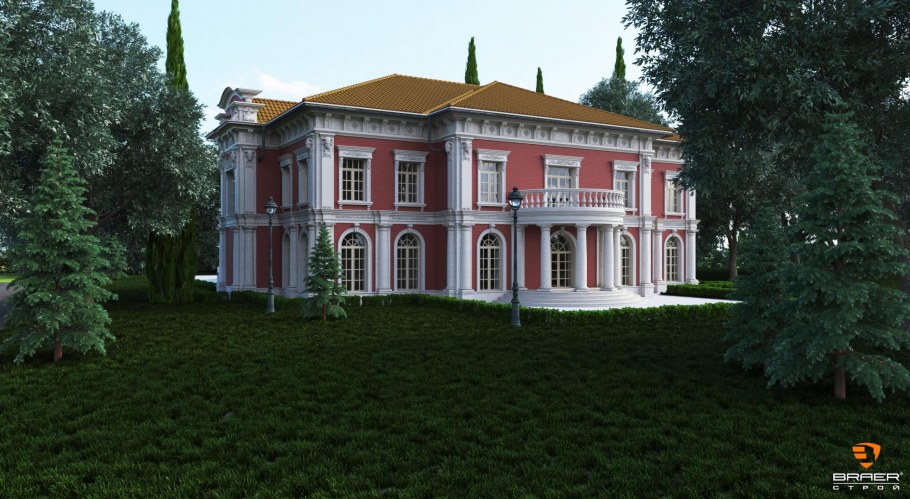 Классическая русская усадьба 19 века