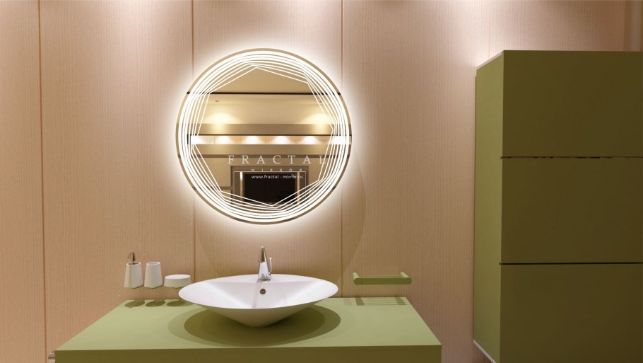 Зеркало Tivoli эллипс 458012