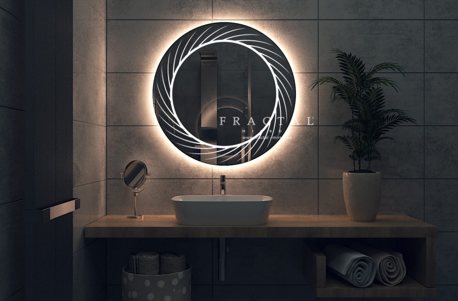 Зеркало с подсветкой Монреаль 800*600