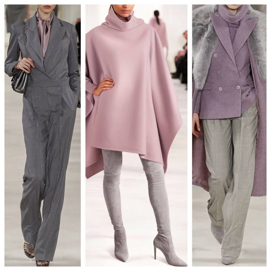Сочетание светло серого в одежде
