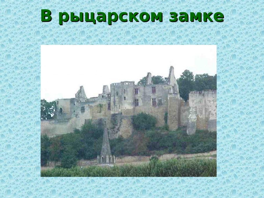 Выборгский замок Рыцарский турнир