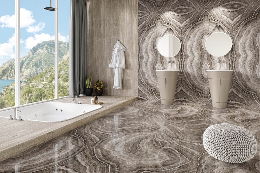 Керамогранит Realistik Vulcan Grey Decor 60x60