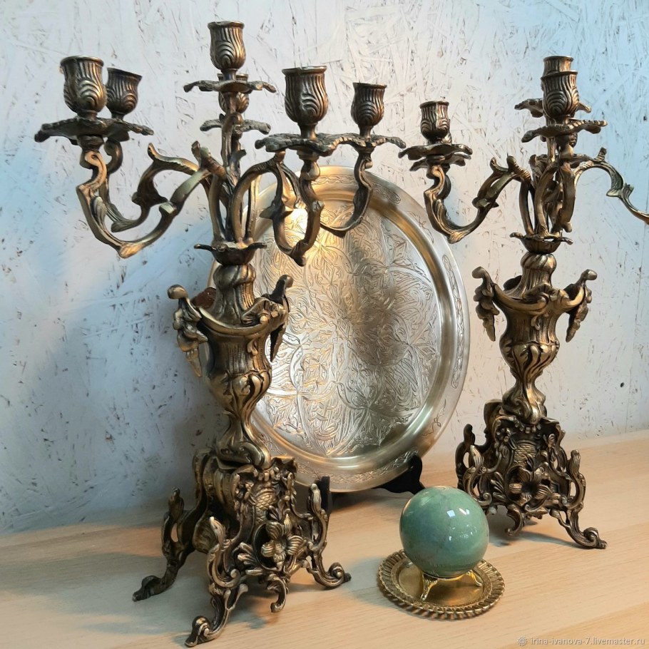Винтажный канделябр
