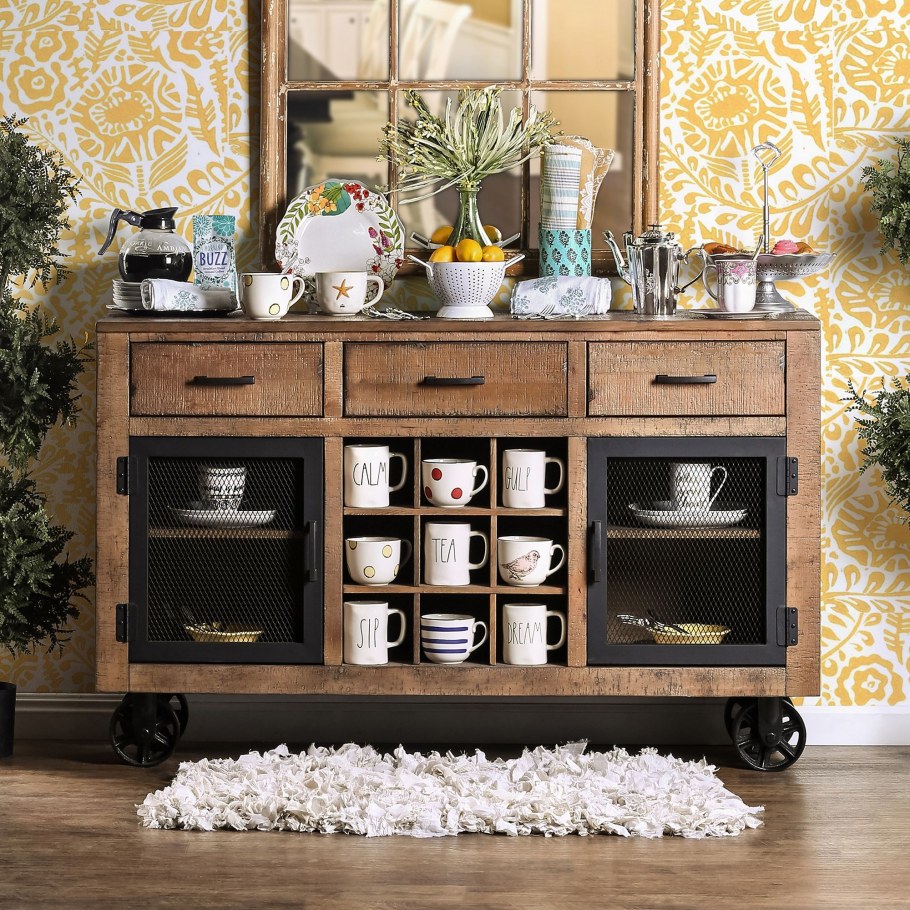 Стол из массива деревенский стиль