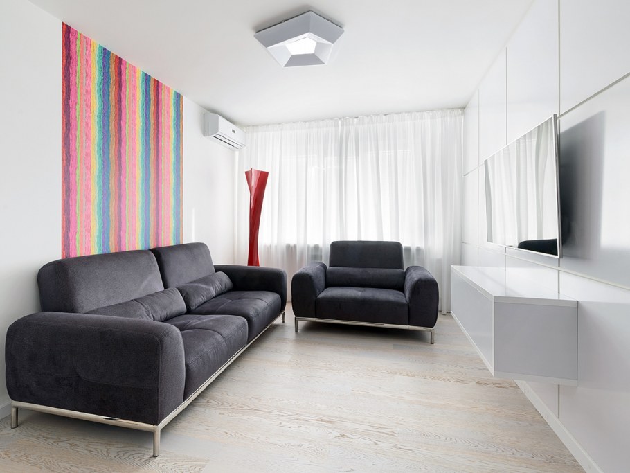 Интерьер зала в стиле Минимализм