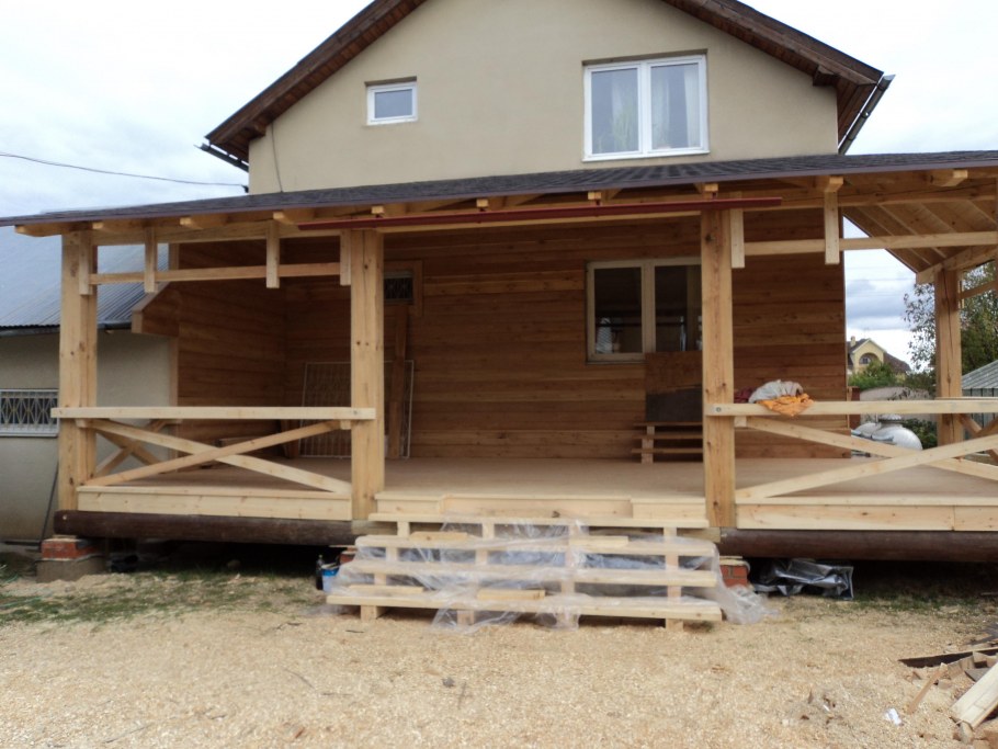 Детинец пристройка веранды