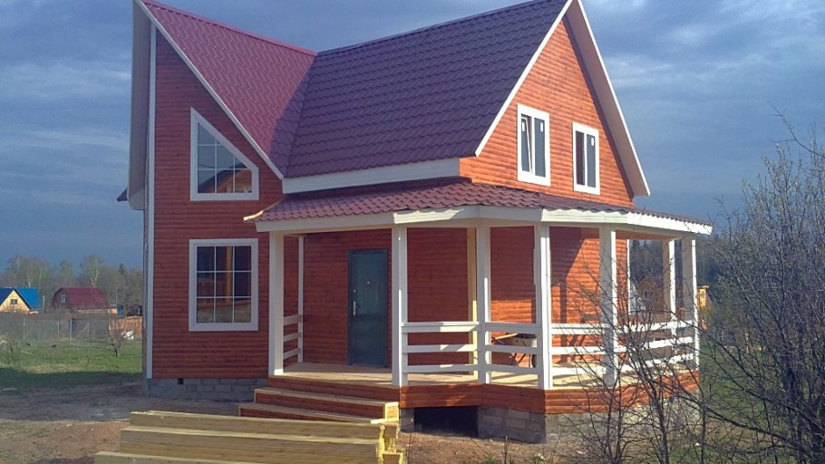 Пристройка к дачному