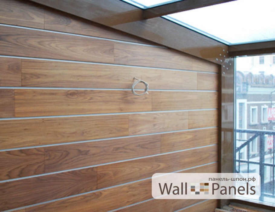 Отделка панелями МДФ