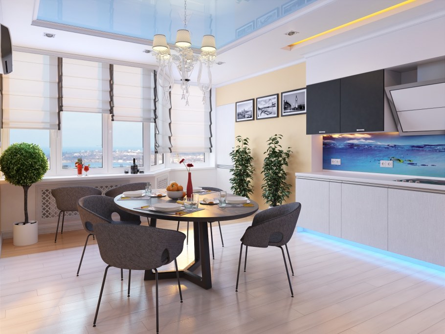 Квартира будущего кухня