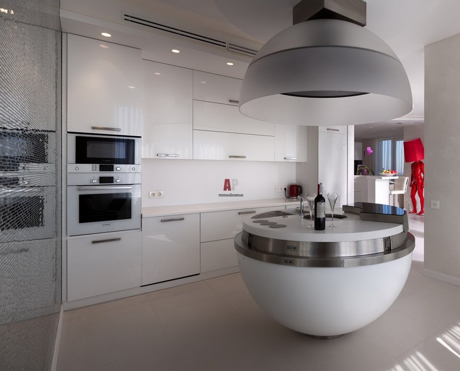 Кухня в стиле будущего