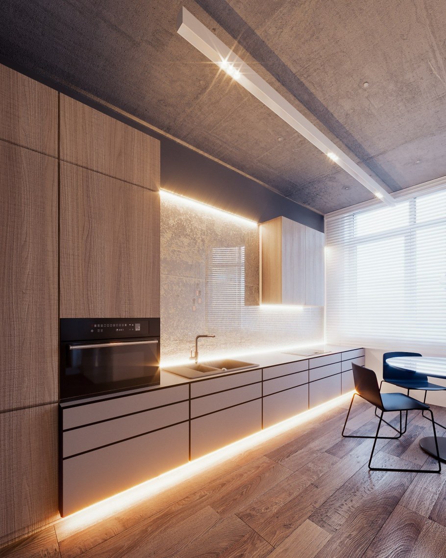 Интерьер кухни будущего