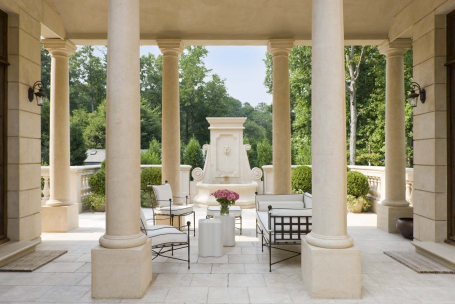 Терраса полукругом