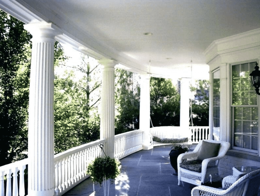 Лестница на террасу