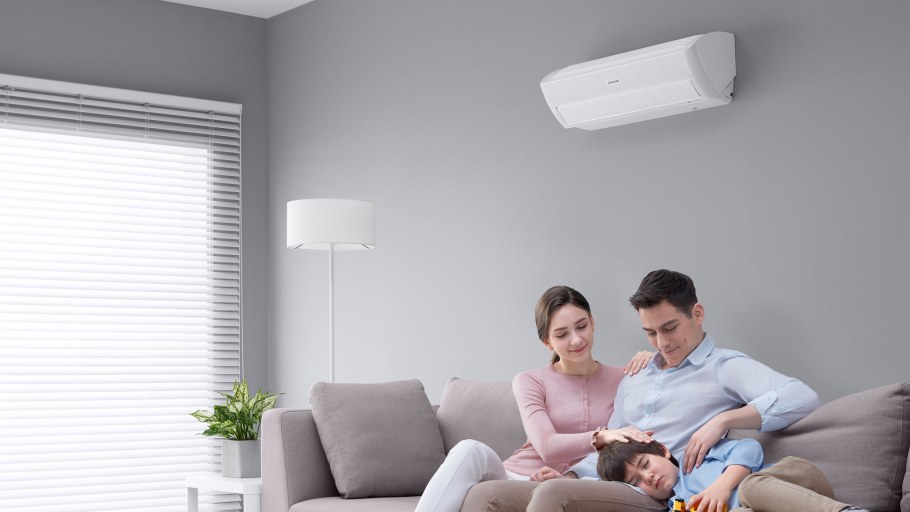 Сплит система на стене