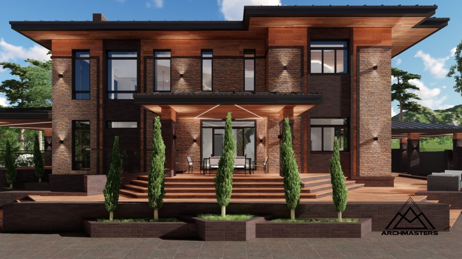 ТОПДОМ экстерьер неоклассический