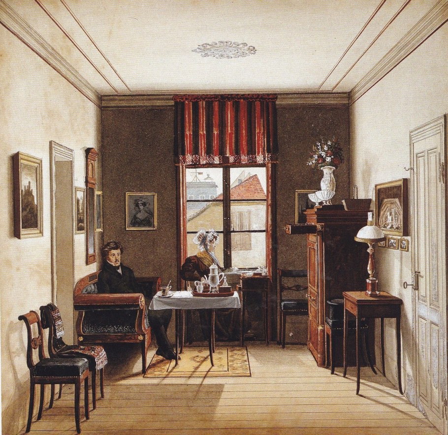 Мебель эпохи бидермейера