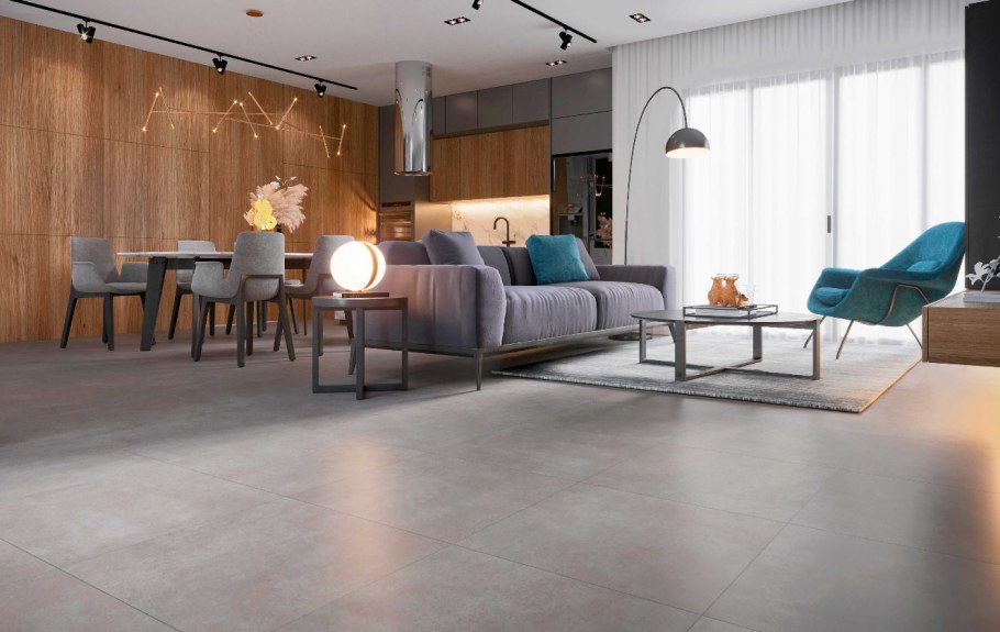 Керамогранит Creto Denver Light Grey f PC 60x60 r mat 1