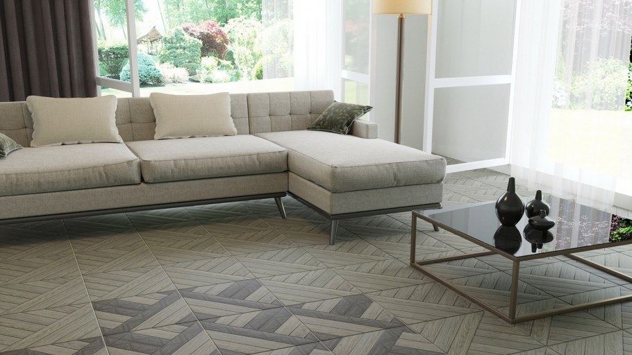 Керамогранит интарсия