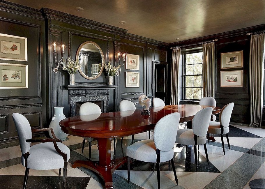 Традиционный американский интерьер