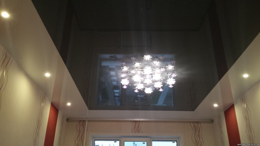Разделитель натяжного потолка с подсветкой