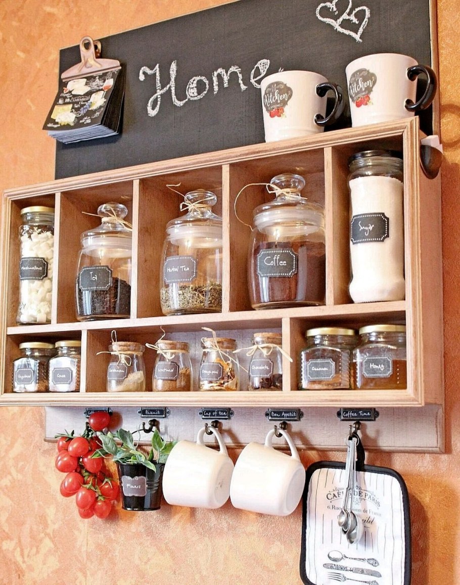 Кофейный уголок на кухне