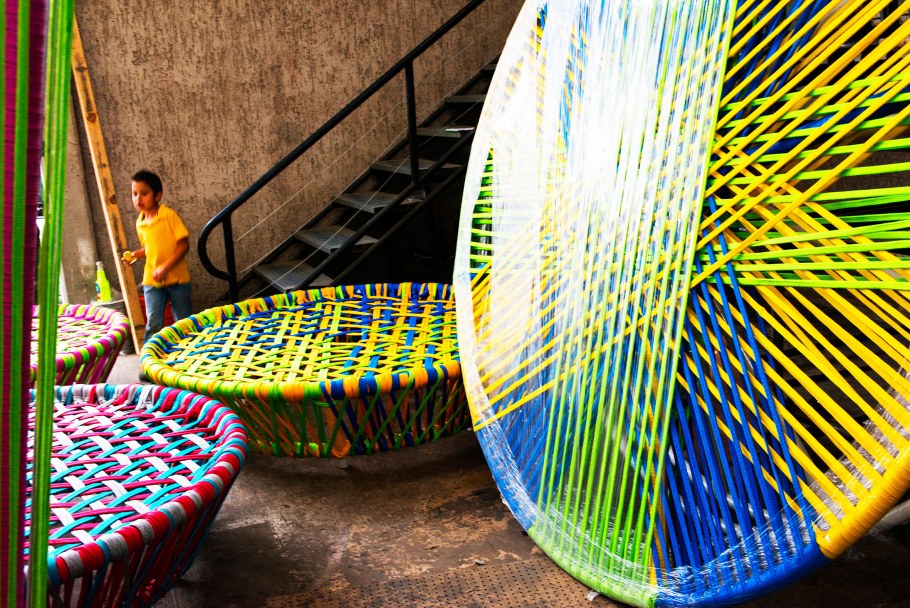 Бутылочное дерево из бутылок