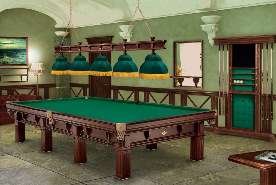 Ковер для бильярдной комнаты