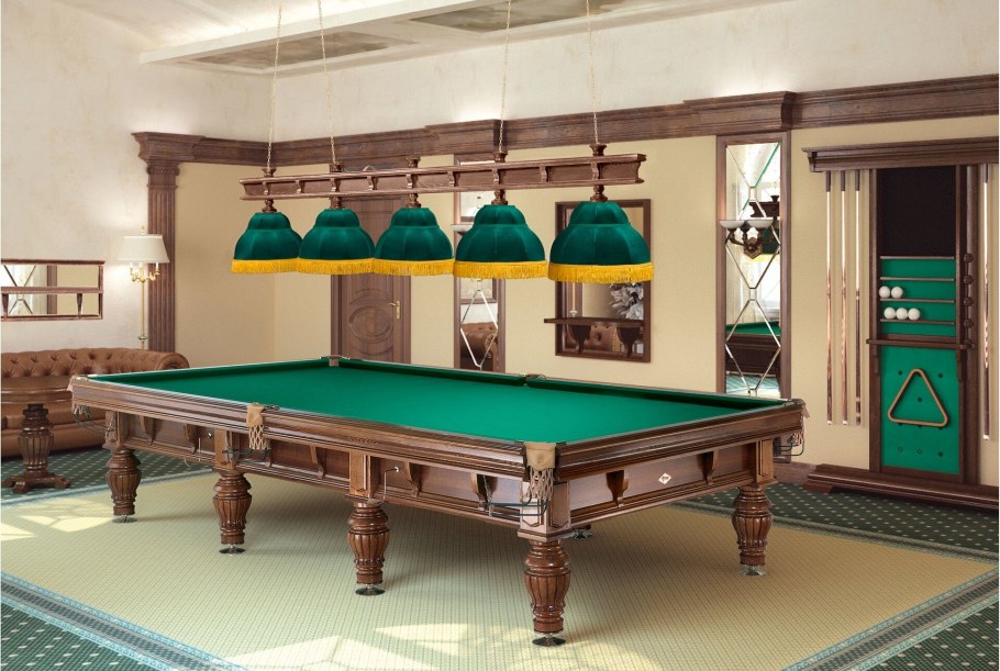 Бильярдная интерьер