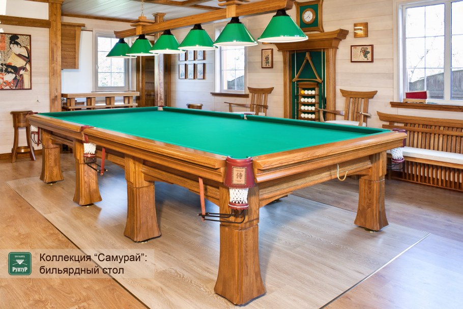 Бильярдная в современном стиле