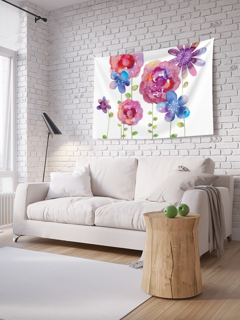 Цветочное панно на стену