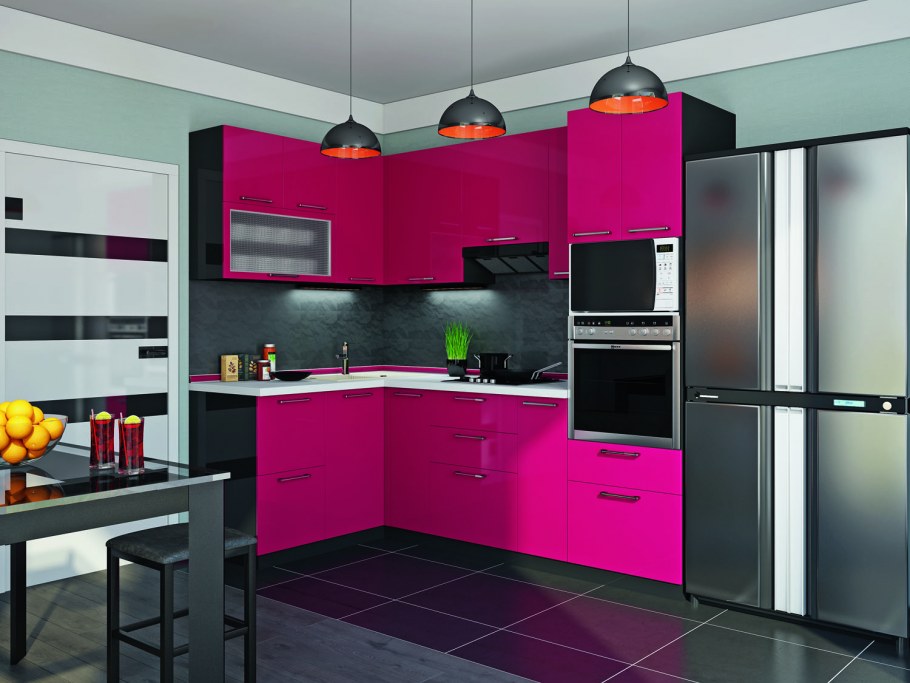 Цветовые решения для кухни 9 кв.м