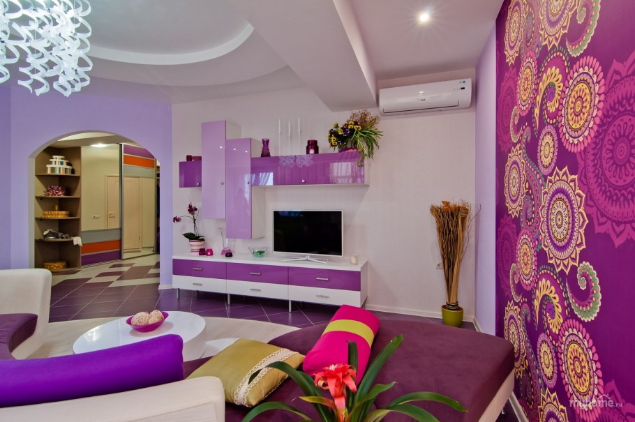 Кухни цвета фуксия угловые