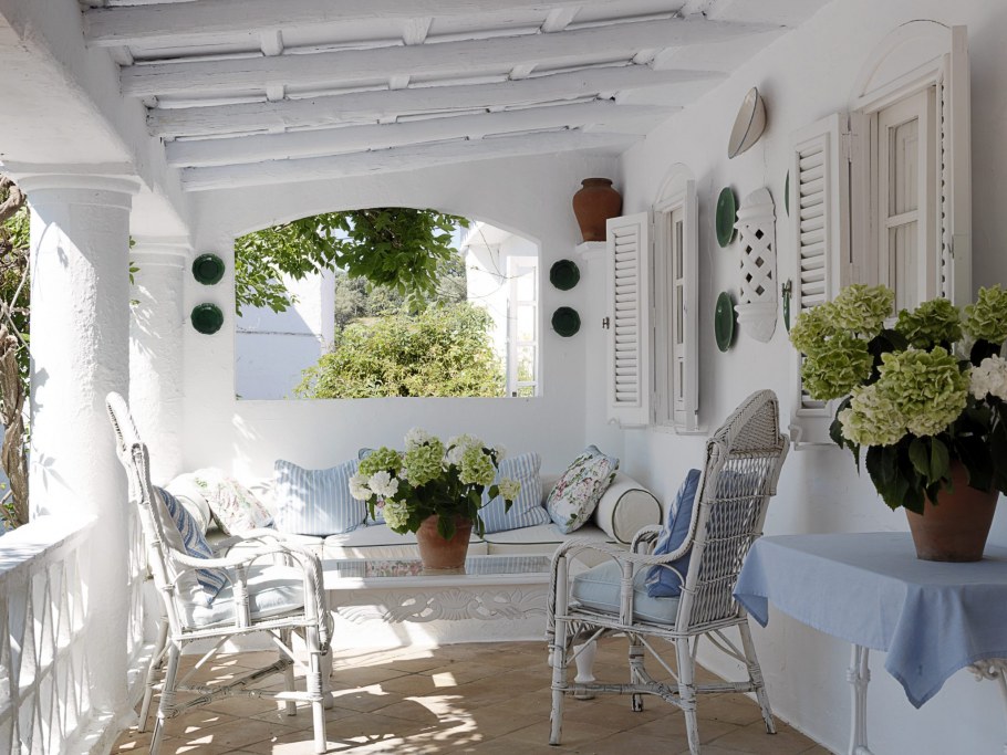 Дача в стиле Средиземноморья