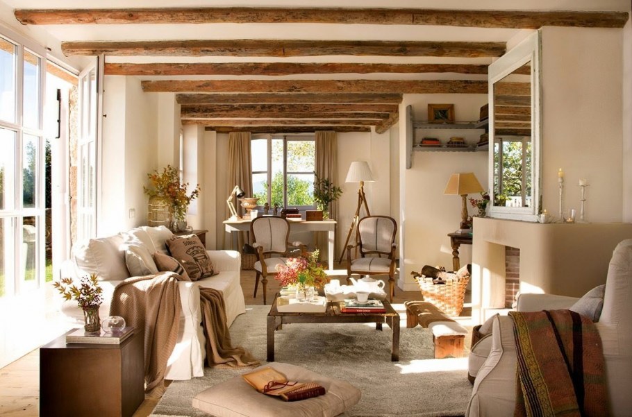 Итальянский деревенский стиль в интерьере