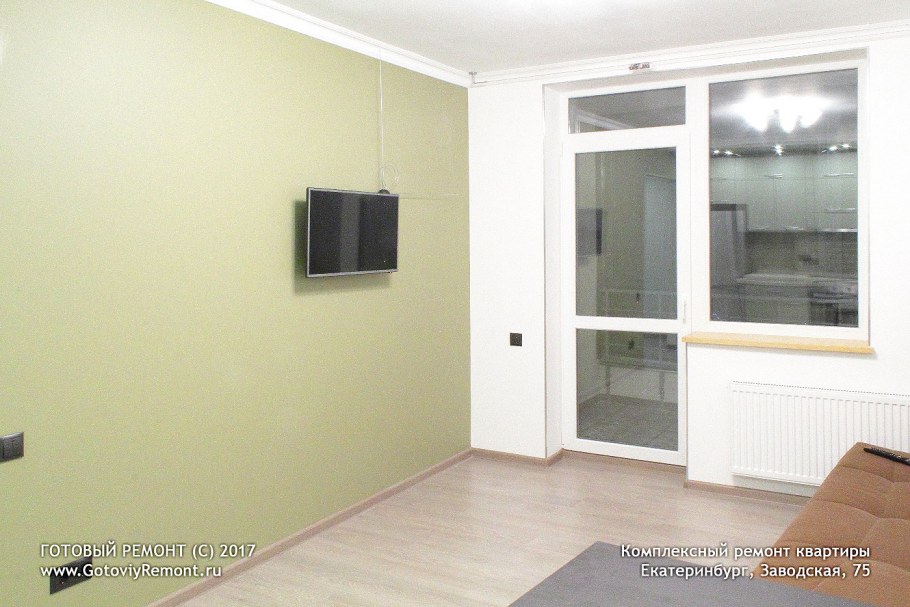 Чистовая отделка 1к