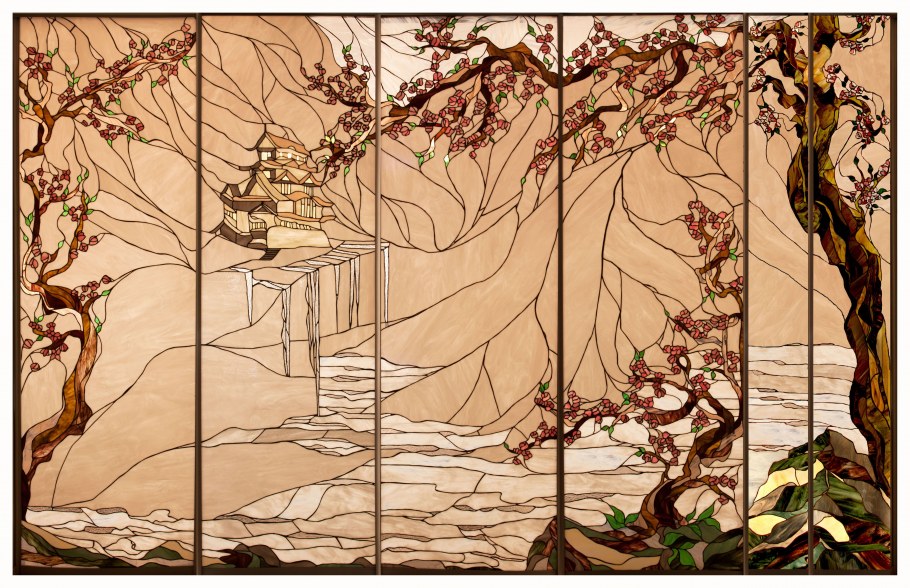 Китайская японская живопись Журавли