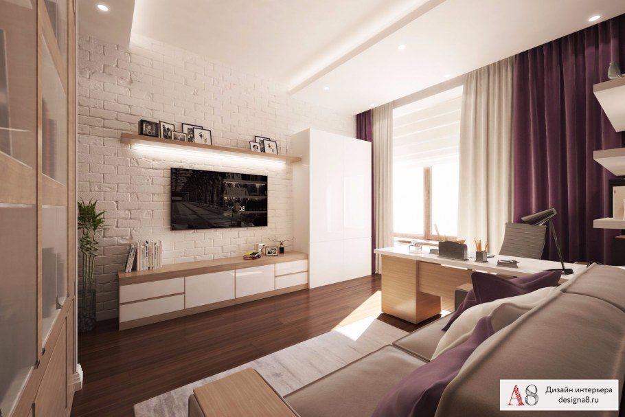 Квартира Крестовский остров интерьер спальня