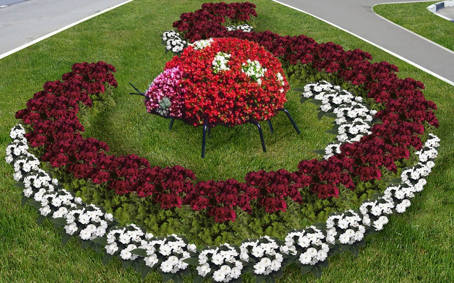 Арабеска клумба