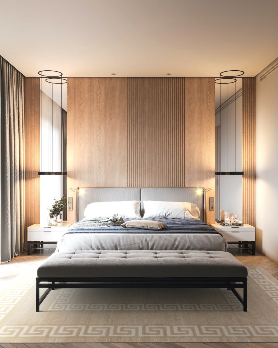 Современная спальня